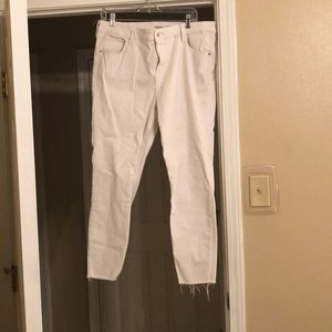 White old navy jeans